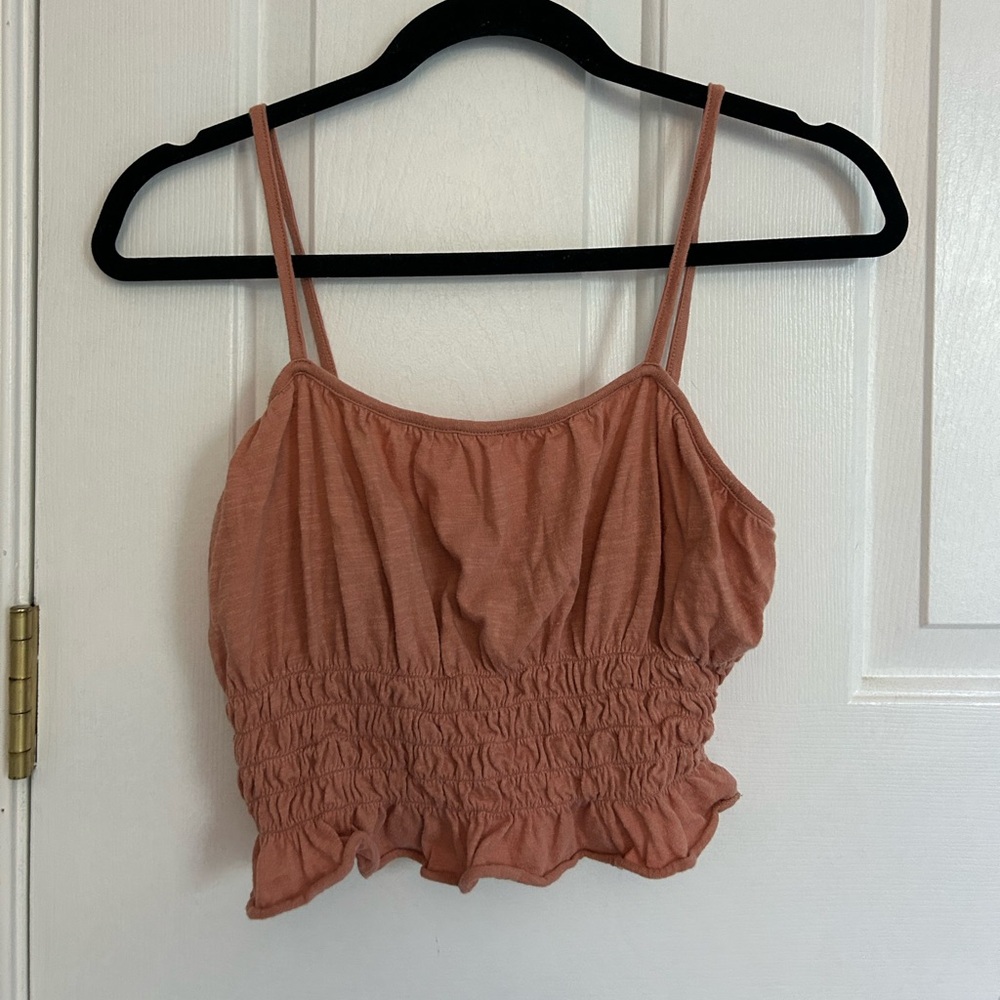 Pacsun Pink Scrunch Tank